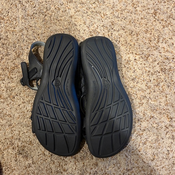 ABEO Black Strappy Sandals New size 7.5 - Picture 5 of 5